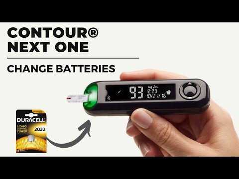 Change battery in Contour Next One I Contour Plus One Meter