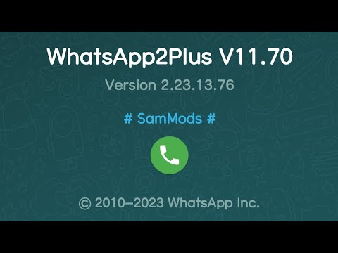 WhatsApp+ v11.70 | By Abo2Sadam | Latest Version!