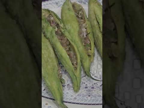 Karelay Keema | Stuffed Karela Recipe #ytshorts #food #karelay