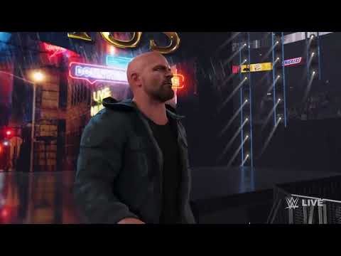 WWE VS AEW - Jon Moxley VS Drew Mcintyre - WWE 2K24