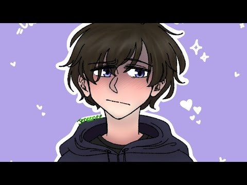 Trying to draw my OC like anime style on ibisPaint | Speedpaint