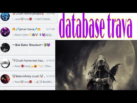 Melhore database trava 🔥|nova database#davizinmaker viraswhatsapp#travazap#novatrava #melhordatabase