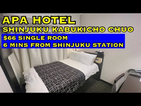 APA Hotel Shinjuku Kabukicho Chuo | 6 Mins From Shinjuku Station | Tokyo, Japan