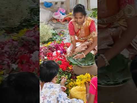 bathukumma#flowers #school #celebration#2023