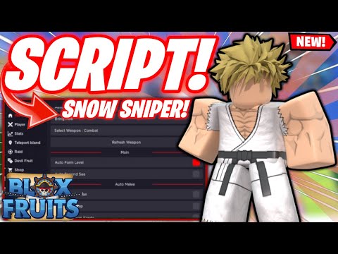 BLOX FRUITS XMAS UPDATE SCRIPT PASTEBIN 2023 NEW AUTO FARM + SNOW FRUIT SNIPER SCRIPT