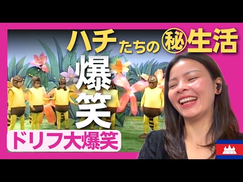 【爆笑】かわいい働き蜂たちのマル秘生活♪〈ドリフ大爆笑〉 お笑い 【海外の反応】外国人のリアクション 志村けん 加藤茶 shimura ken reaction