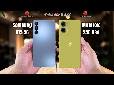 Samsung a15 vs Motorola S50 Neo  Full comparison ⚡Which one is Best