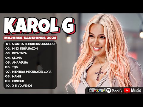 KAROL G Mix Mejores Canciones - Lo Más Popular de Karol G 2024