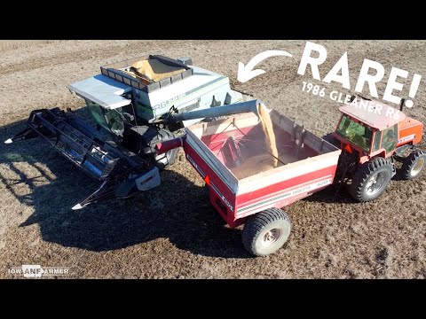 RARE! 1986 Gleaner R6 comes to the farm - Southern Iowa Harvest 2022