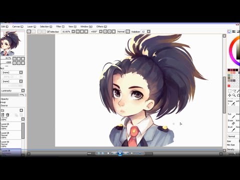 Momo Yaoyorozu [bnha] - SPEEDPAINT