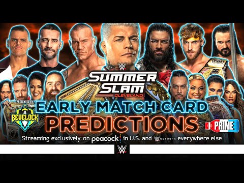 WWE SummerSlam 2024 - Early Card [v5]