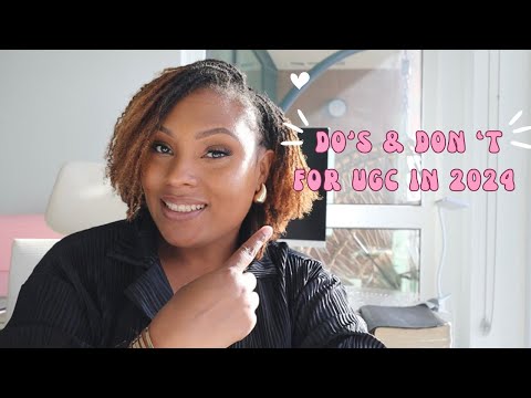 Day 4 Vlogmas : Do's and Don'ts For New UGC Creators in 2024 | Watch This Befor You Start UGC