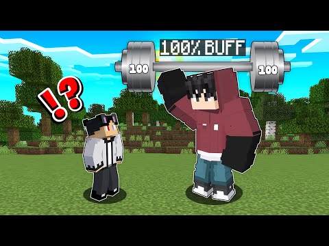 Wetzkie Got 100% BUFF in Minecraft!