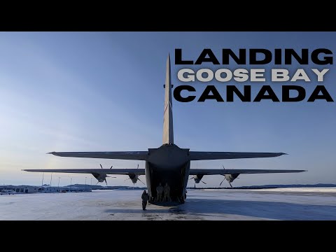 GOOSE BAY, CANADA | C-130J LANDING - 4K