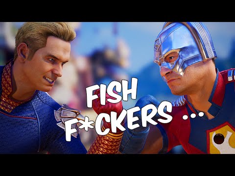 Homelander VS Peace Maker Intros / Dialogues - Mortal Kombat 1