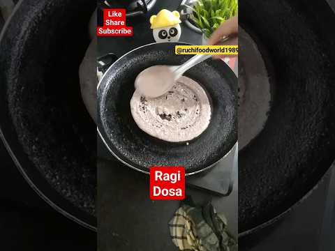 ragi dosa l crispi ragi dosa l #viral #youtubeshorts #foodshorts #shortvideo #foodies #ragidosa