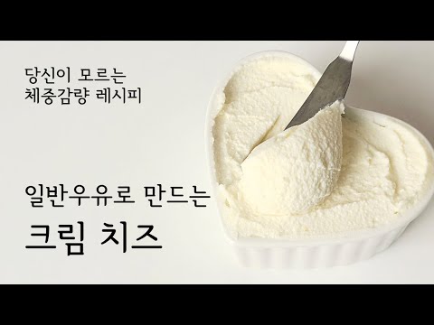 🚫 사 드실분 제발 시청 금지✋️| 크림치즈만들기 | 필라델피아크림치즈맛🥯