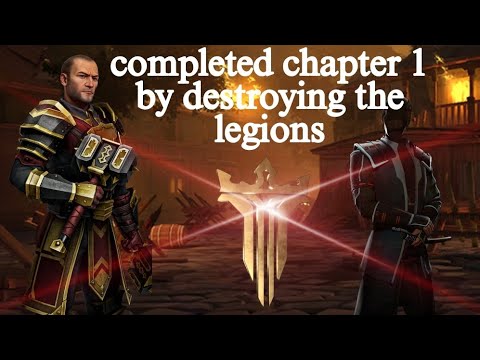 Defeated Sarge and completing chapter 1 in shadow fight 3 😱🤩|watch till end|subscribe for more