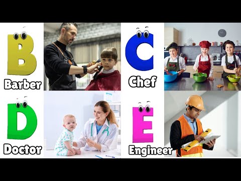 Occupation Alphabet Song | Occupation ABC Song | Phonics for Kids | Learn Alphabet Letters