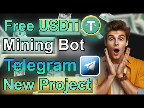 Free USDT Mining Project Telegram II Coinegg New Mining Project Telegram Bot #teligram #usdt #mining