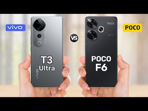 Vivo T3 Ultra vs Poco F6 5g || Full Comparison