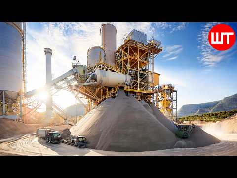 How it's Made Cement | Mega Cement Factory