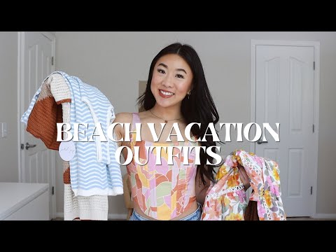 BEACH VACATION OUTFITS | Summer Vacay + Petal & Pup DISCOUNT CODE