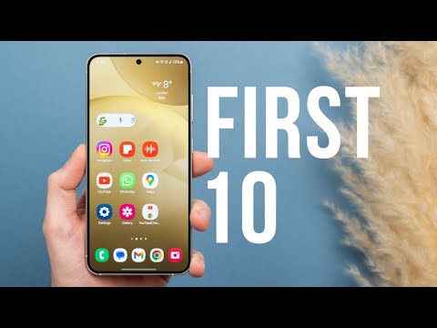 Galaxy S24 - First 10 Things To Do! (Tips & Tricks)