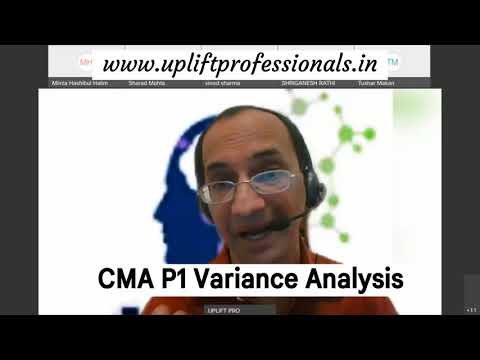 CMA P1 Basics of Variance Analysis