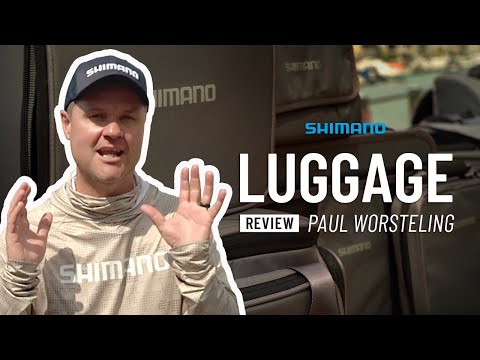 Shimano Luggage review with Paul Worsteling | Must Haves if You Fish and Travel!