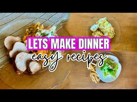 Lets Make Some Easy Dinner Recipes | Family Dinner Ideas | What's for Dinner | MEL COOP