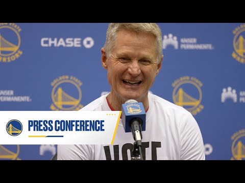 Steve Kerr Recaps Warriors Win vs Washington | Nov. 4, 2024