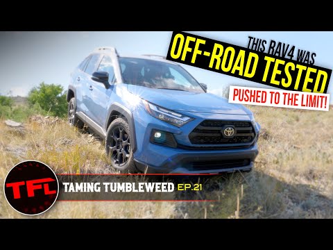 I Found The RAV4's Limit! 2022 Toyota RAV4 TRD Off-Road Pushed To The Edge | Taming Tumbleweed Ep.21