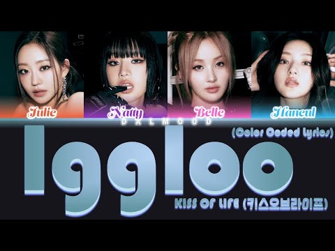 KISS OF LIFE / KIOF (키스오브라이프) - Igloo [Color Coded Lyrics Eng]