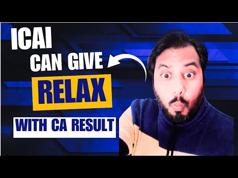 |ICAI Can Give You Big Relaxation With CA Result Nov 23 For Both Level