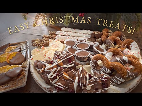 Easy No Bake Christmas Treats - 6 Simple & Quick Last Minute Christmas Treat Recipes