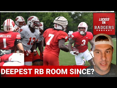 Deepest Wisconsin RB depth chart in a long time, we talk Mellusi, Walker, Jones, Dupree and Acker!