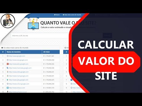 COMO CRIAR UM SITE DE CALCULAR O VALOR DO SITE  ‹ 2017 ›