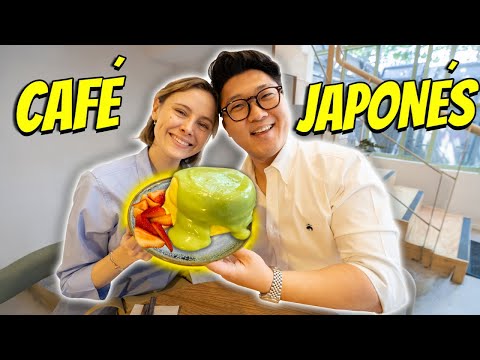 VISITANDO UN CAFÉ JAPONÉS con MI ESPOSA