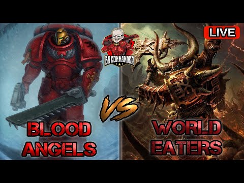 Blood Angels vs World Eaters! (Battle Report)