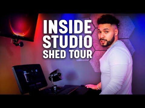 A FULL tour of Sebs' walking, filming, work-from-home, studio shed thing