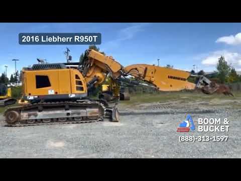 2016 Liebherr R950T | Used Excavator | Used Heavy Equipment | boomandbucket.com