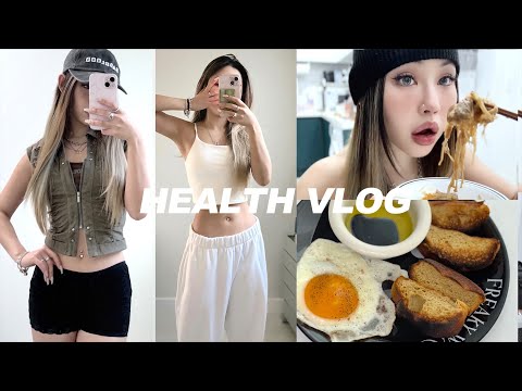 DIET VLOG ✶ 봄맞이 패션하울을 곁들인 다이어트 브이로그 ..