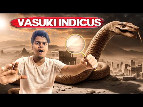 😱Vasuki Indicus Snake | World's Largest Snake Found in Gujrat | Vasuki Indicus Fossil