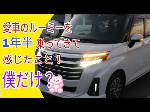 新型ルーミーを1年半乗ってきて感じたこと！（デメリット）僕だけ？