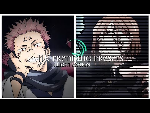 +2 Jujutsu Kaisen Trending Tiktok Presets #5 [ XML + QR + CC ] #alightmotion #jujutsukaisen #sukuna