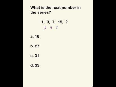 Find The Next Number In The Sequence | Math Problem