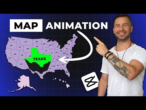 Map Highlighting Animation in CapCut