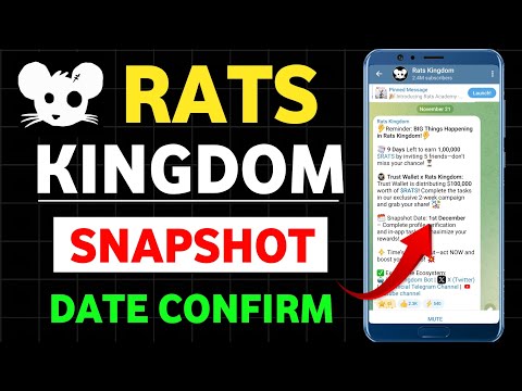 Rats Snapshot Date Confirm || Rats kingdom Listing Date || Rats Airdrop Listing Date || Rats Airdrop