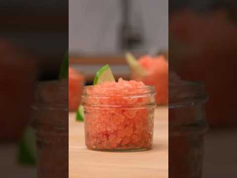 Cool down with watermelon Lime Granita ⬇️Click here for recipe⬇️